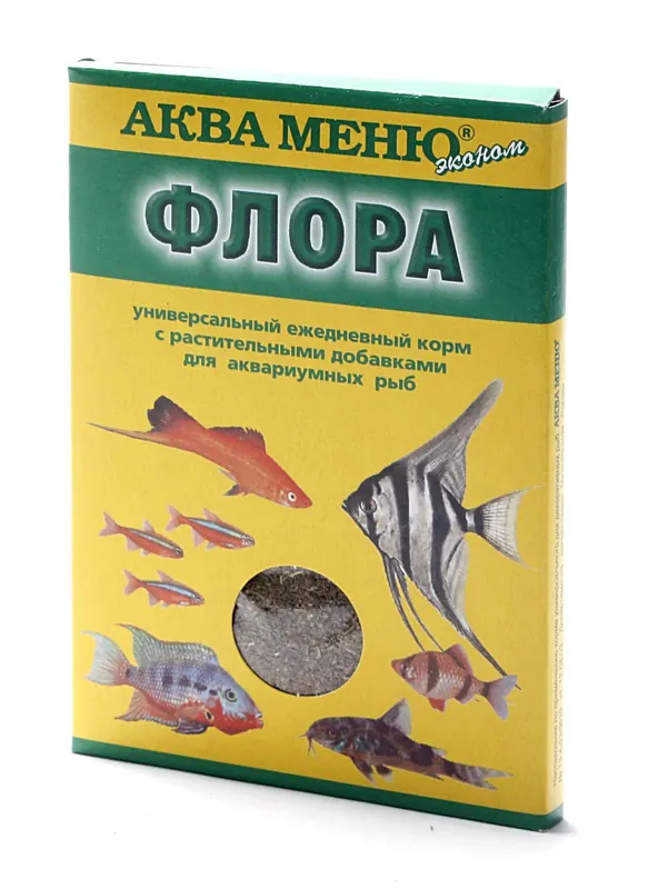 Аква Меню Флора для аквариумных рыб