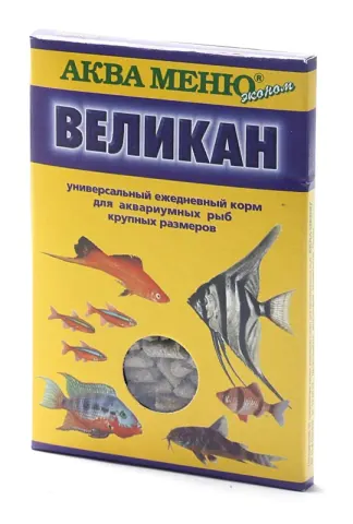 Аква Меню Великан для крупных аквариумных рыб