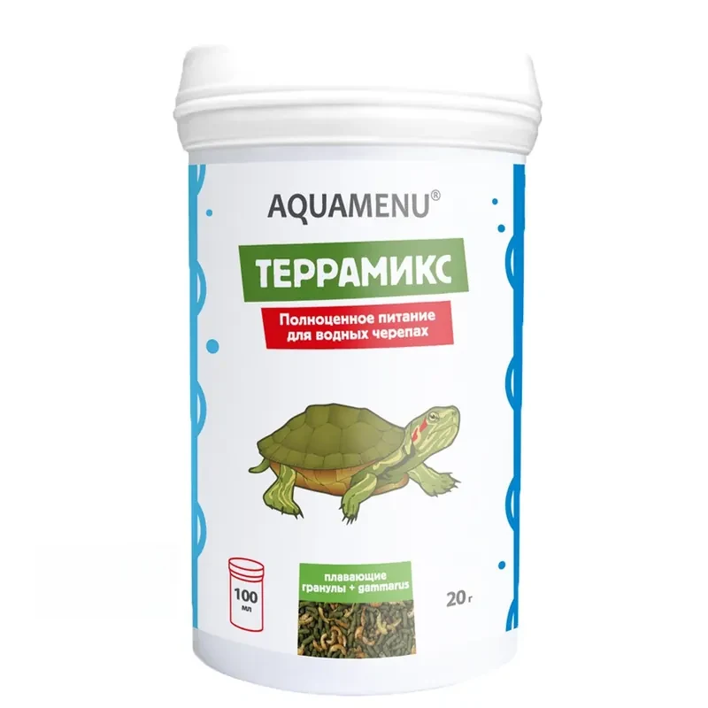 Aqua Menu Террамикс гранулы для рептилий