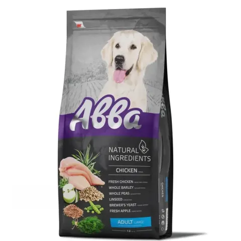 АВВА Natural Ingredients с курицей для крупных пород