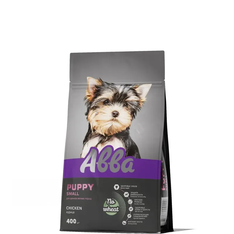 АВВА Puppy Small с курицей для щенков мелких пород