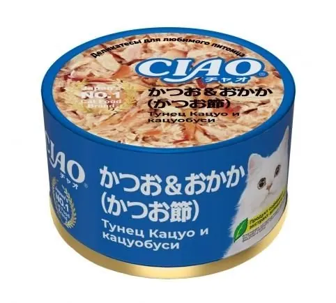 Inaba Chiao Can с тунцом Кацуо и кацуобуси
