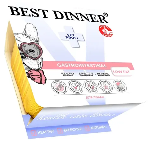 Best Dinner Vet Profi Gastrointestinal Low Fat с индейкой