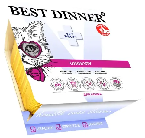 Best Dinner Vet Profi Urinary с ягнёнком для кошек