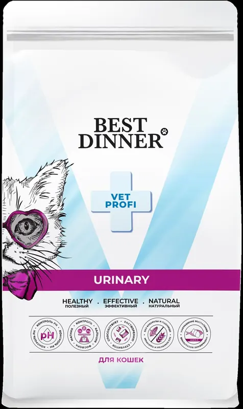 Best Dinner Urinary с курицей для кошек