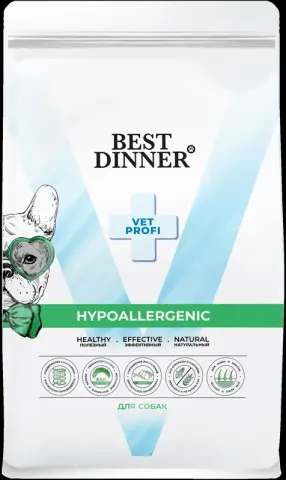 Best Dinner Hypoallergenic диетический с дегидрированной свининой