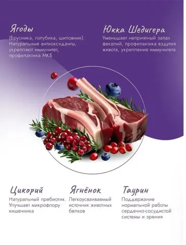 Best Dinner Sterilised Lamb & Wildberry для стерилизованных кошек