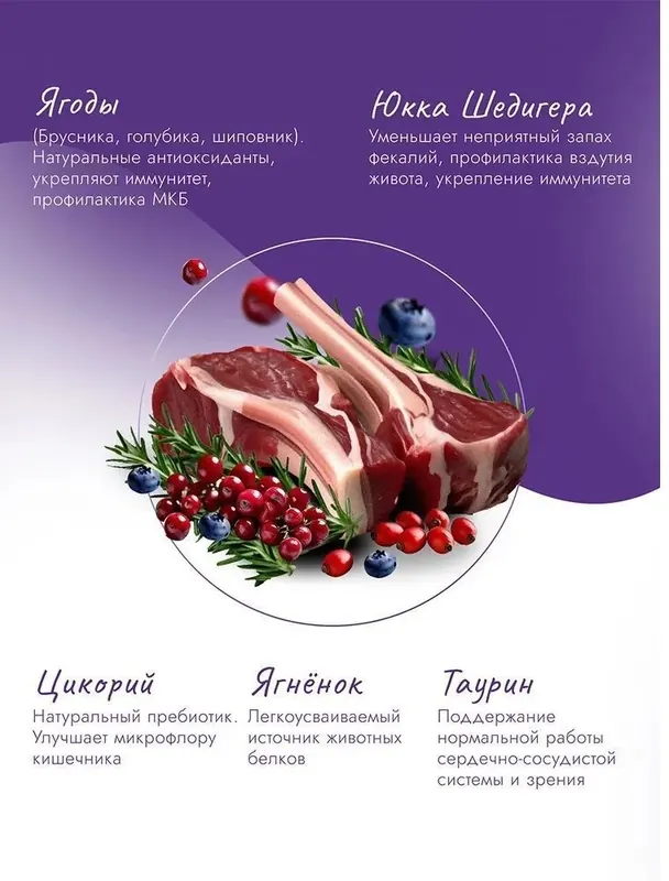 Best Dinner Sterilised Lamb & Wildberry для стерилизованных кошек