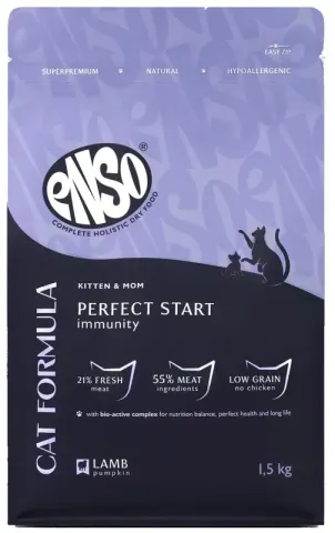 ENSO Cat Perfect Start для котят, ягнёнок и тыква