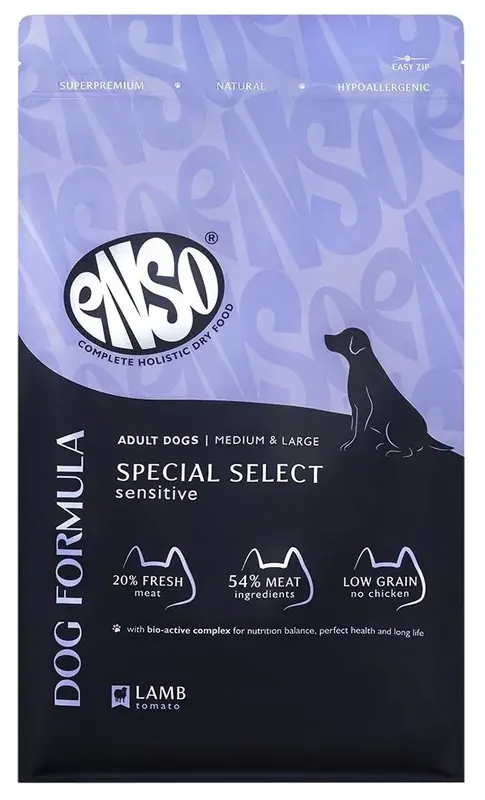 ENSO Dog Formula Special select с ягнёнком и томатом