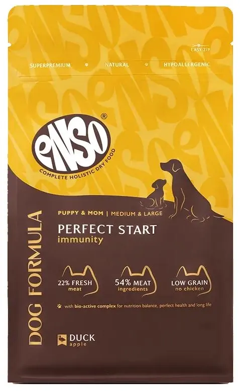 ENSO Formula Perfect Start утка и яблоко для щенков