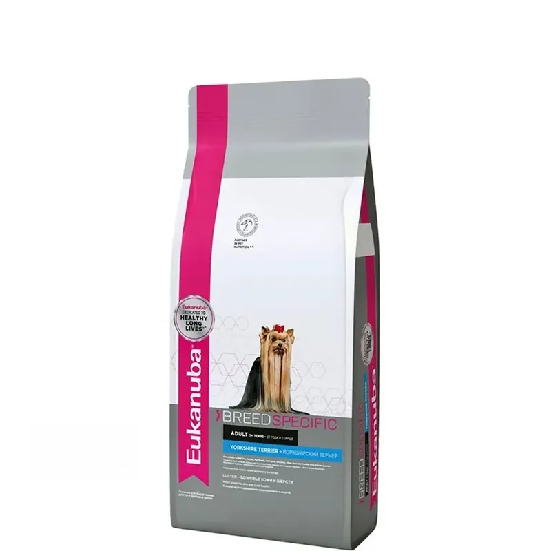 Eukanuba Adult Specific Breed для йорков с курицей