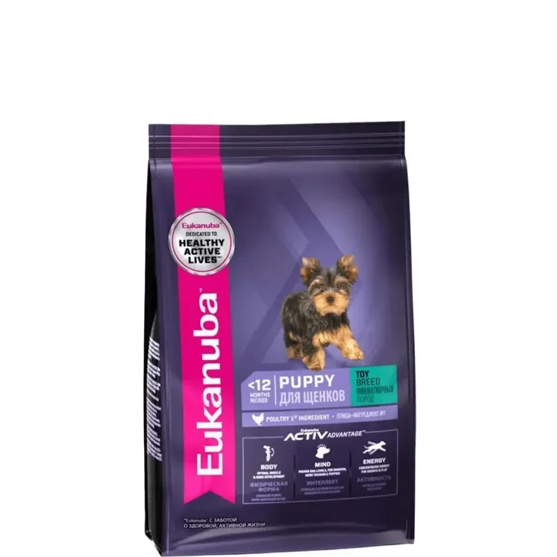 Eukanuba Puppy Toy Breed с птицей