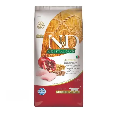 Farmina ND Ancestral Grain Sterilized курица, спельта и гранат