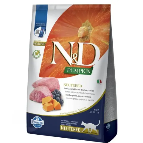 Farmina N&D Pumpkin Sterilised с ягнёнком и тыквой
