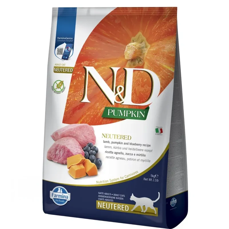 Farmina N&D Pumpkin Sterilised с перепелом и тыквой