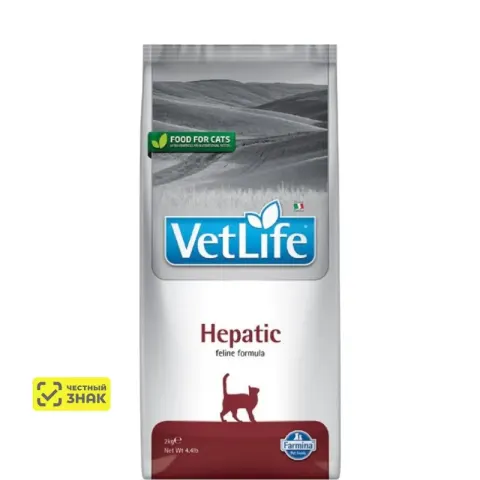 Farmina Vet Life Hepatic для кошек при болезнях печени
