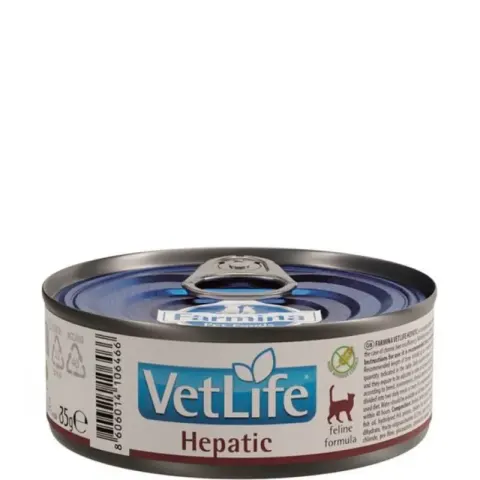 Farmina Vet Life Hepatic влажный корм для кошек с курицей