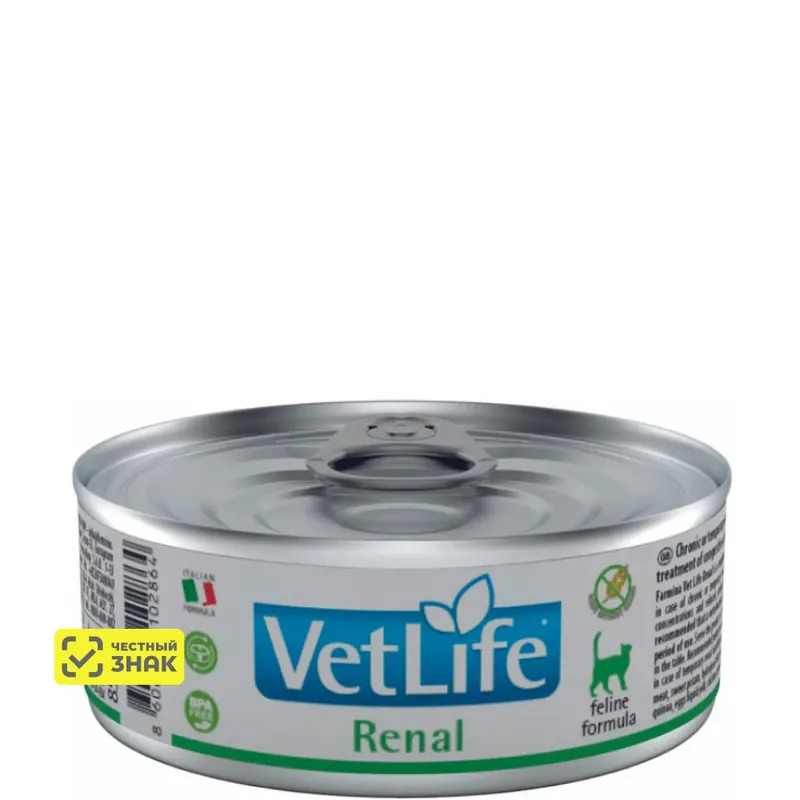 Farmina Vet Life Renal влажный с курицей для кошек