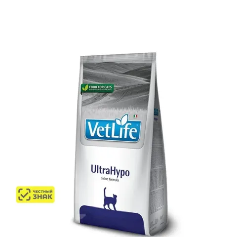 Farmina Vet Life UltraHypo гипоаллергенный с рыбой для кошек