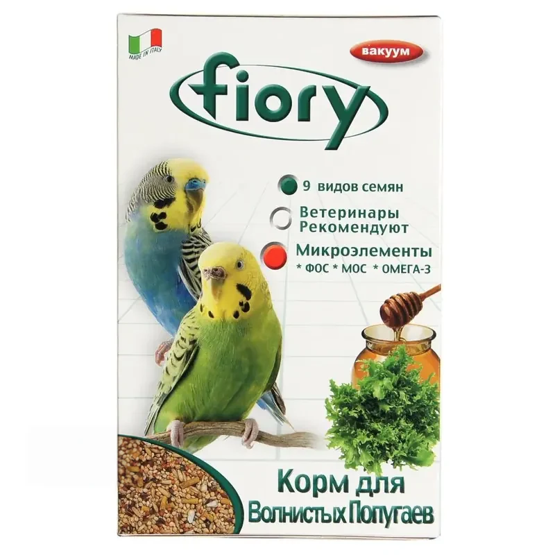 Fiory Pappagallini для волнистых попугаев