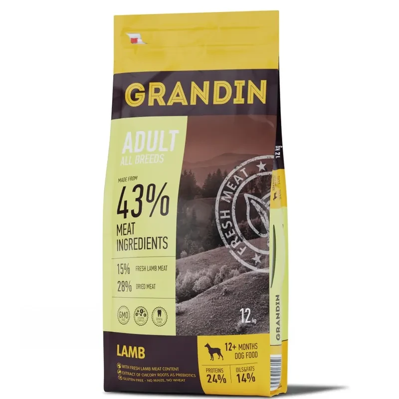 Grandin для взрослых собак с ягнёнком