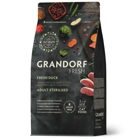 Grandorf Fresh Adult Medium&Maxi Лосось и батат беззерновой
