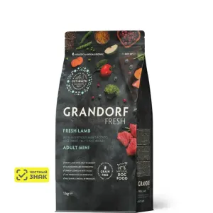 Grandorf Fresh Adult Mini с ягнёнком и бататом