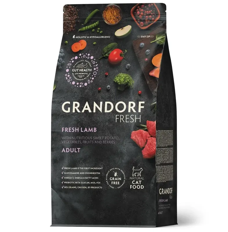 Grandorf Fresh Large Cat Adult Lamb&Sweet Potato