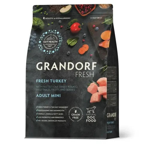 Grandorf Fresh Mini Salmon & Sweet Potato беззерновой
