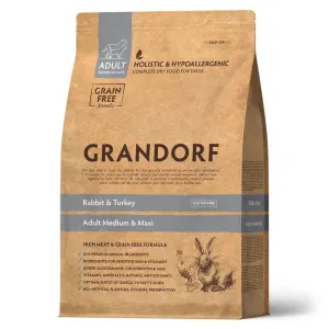 Grandorf Holistic Medium&Maxi Rabbit&Turkey беззерновой