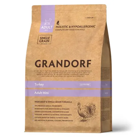 Grandorf Mini Dog Turkey гипоаллергенный с индейкой
