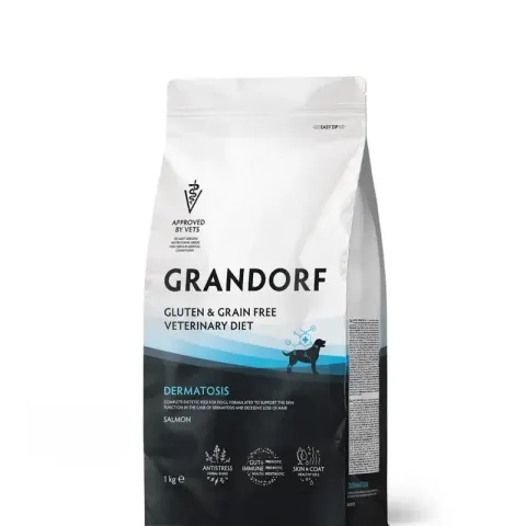 GRANDORF Vet Dermatosis с лососем для собак