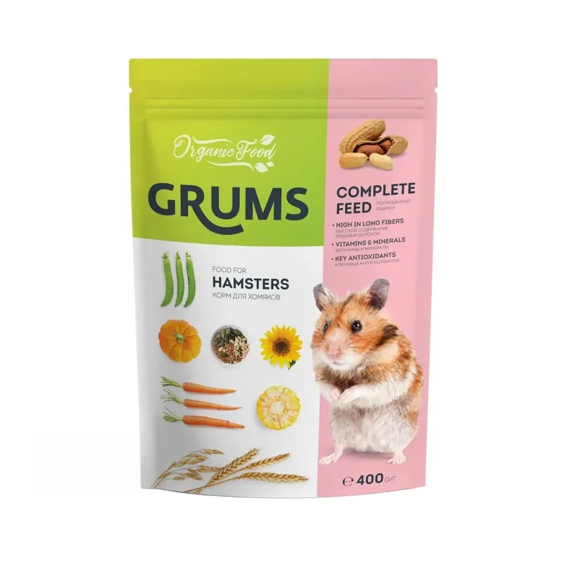 GRUMS Корм для хомяков зерносмесь