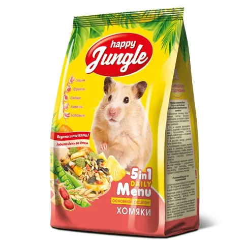 Happy Jungle зерносмесь для хомяков