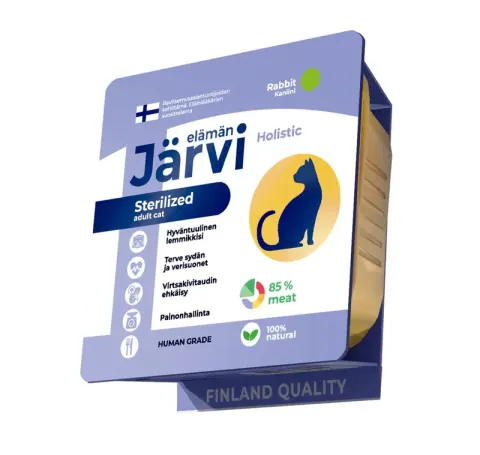 Jarvi Паштет с кроликом для стерилизованных кошек