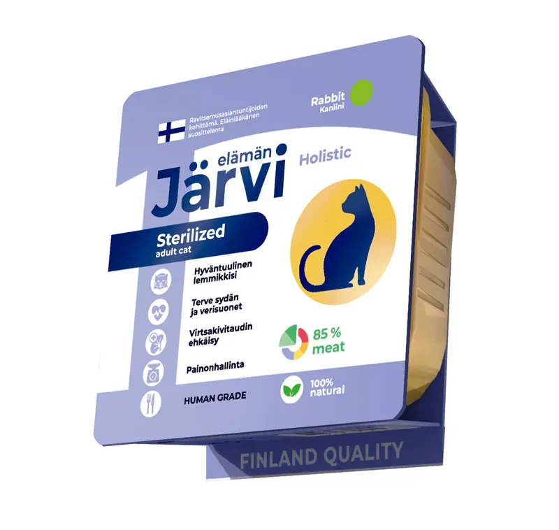 Jarvi Паштет с кроликом для стерилизованных кошек