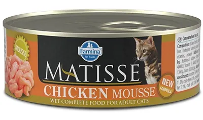 Farmina Matisse Cat Mousse Chicken для взрослых кошек