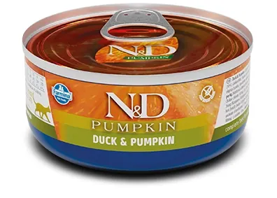 Farmina N&D Cat Duck&Pumpkin с уткой и тыквой