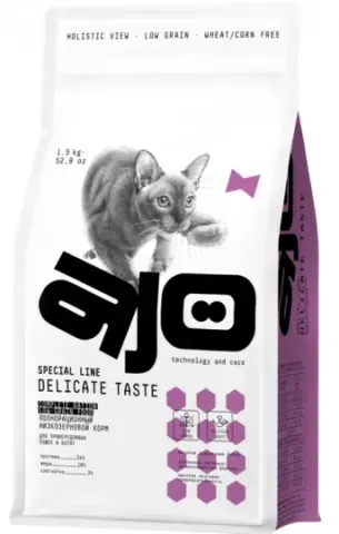 AJO Cat Delicate Taste для котят с курицей