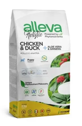 Alleva Holistic Puppy Chicken & Duck Medium