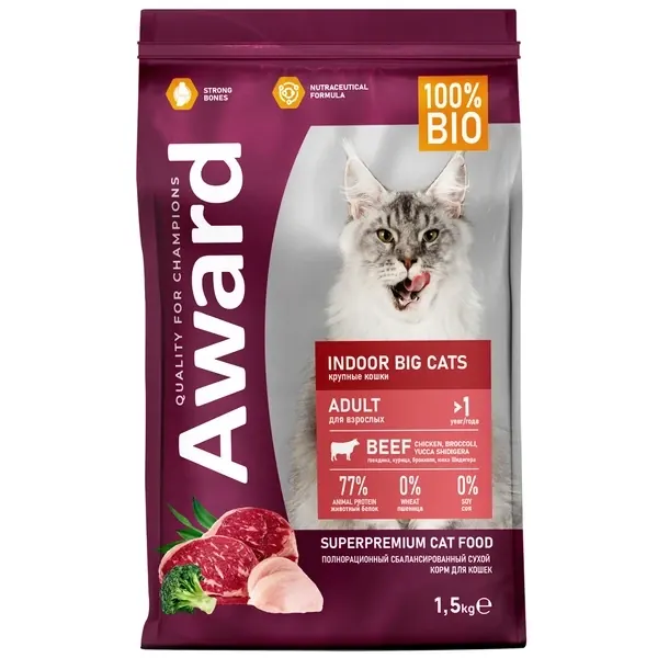 Award Adult Large Breed с говядиной и курицей
