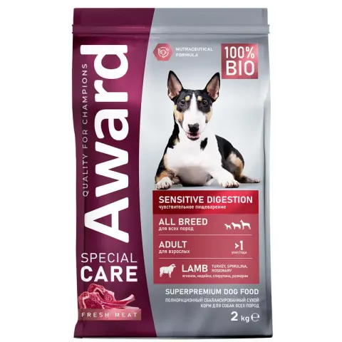 Award Special Care Sensitive Digestion с ягнёнком