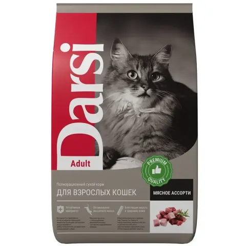 Darsi Adult Мясное ассорти для кошек с курицей