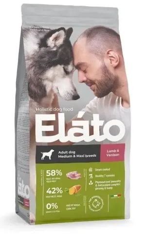 Elato Holistic Adult Medium & Maxi с ягнёнком и олениной