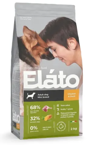 Elato Holistic Adult Dog Mini с курицей и уткой