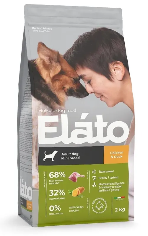 Elato Holistic Adult Dog Mini с курицей и уткой