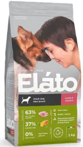 Elato Holistic Adult Mini с ягнёнком и олениной