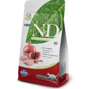 Farmina N&D Grain Free Adult курица и гранат для кошек