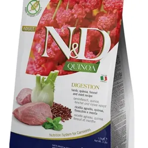 Farmina N&D Grain Free Quinoa Digestion с ягнёнком и киноа